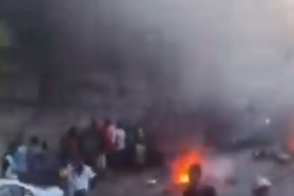 Deset članova kriminalne bande na Haitiju živi spaljeni