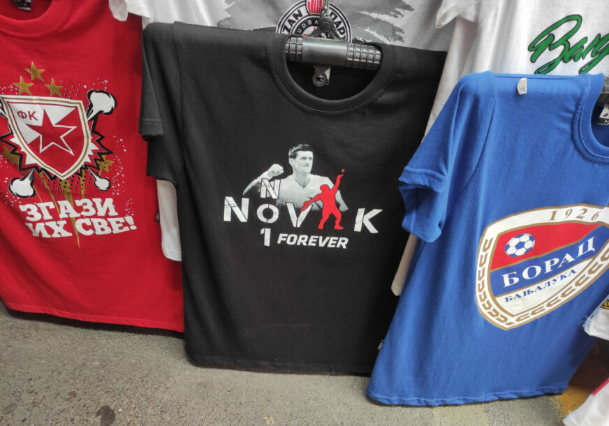 Majice sa likom Novaka Đokovića srpska open 2023