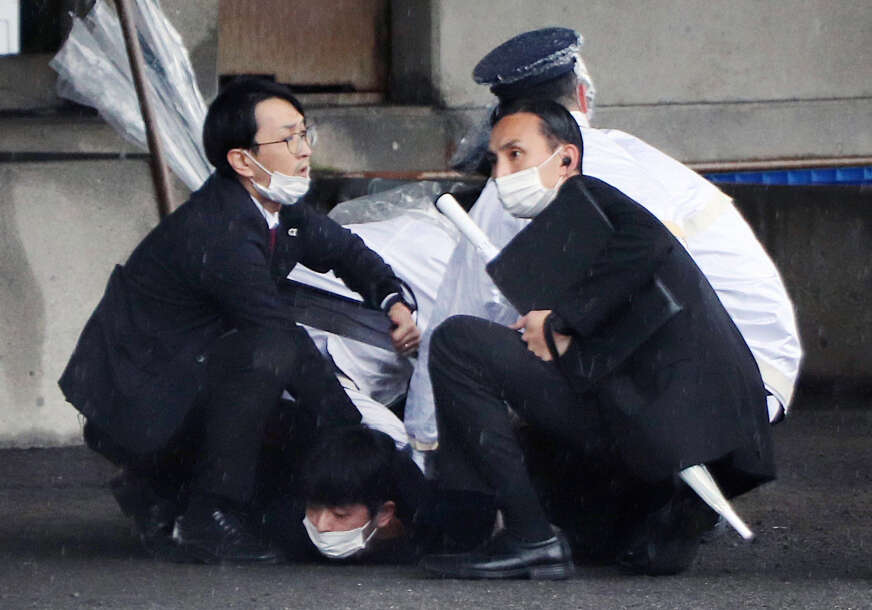 Napad na premijera japana