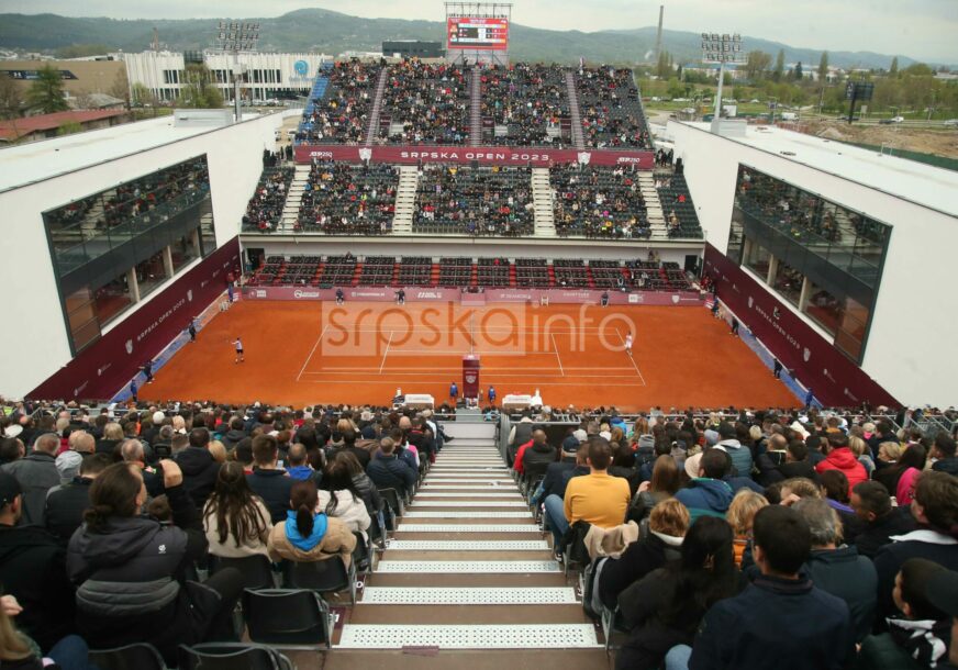 Srpska open 2023 publika na tribinama