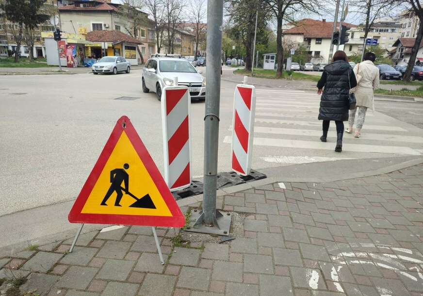 Postavljena privremena signalizacija: Zbog radova u banjalučkom naselju otežano odvijanje saobraćaja