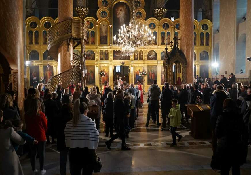 Vaskršnja liturgija u Sarajevu