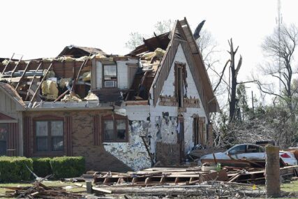 Tornado oštetio kuću