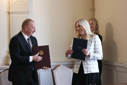 Željka Cvijanović i Ilham Alijev