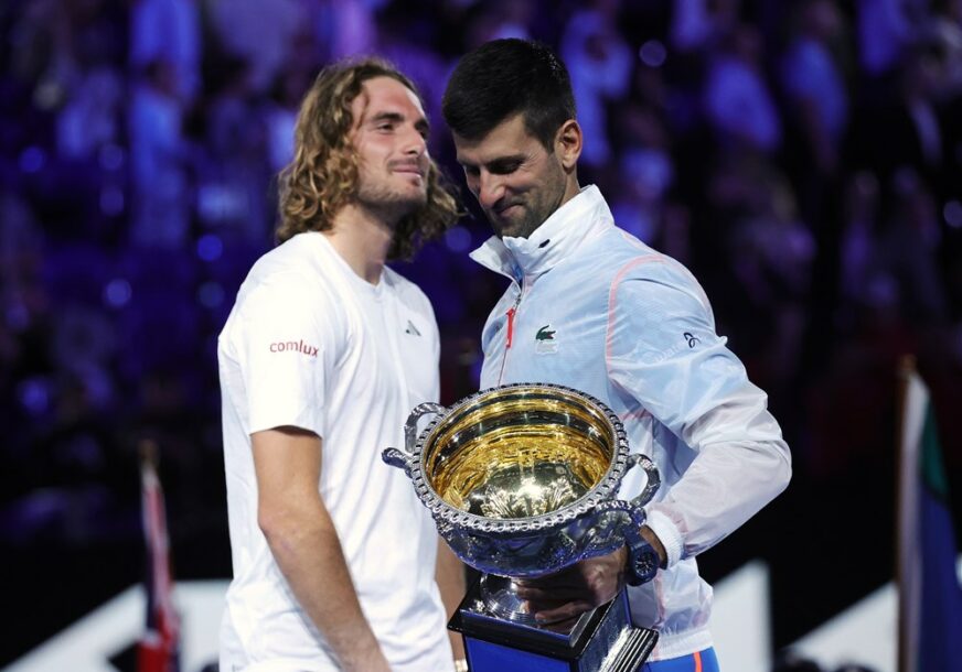 Novak Đoković i Stefanos Cicipas