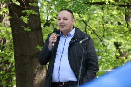 prvomajski protest u parku mladen stojanović goran stanković