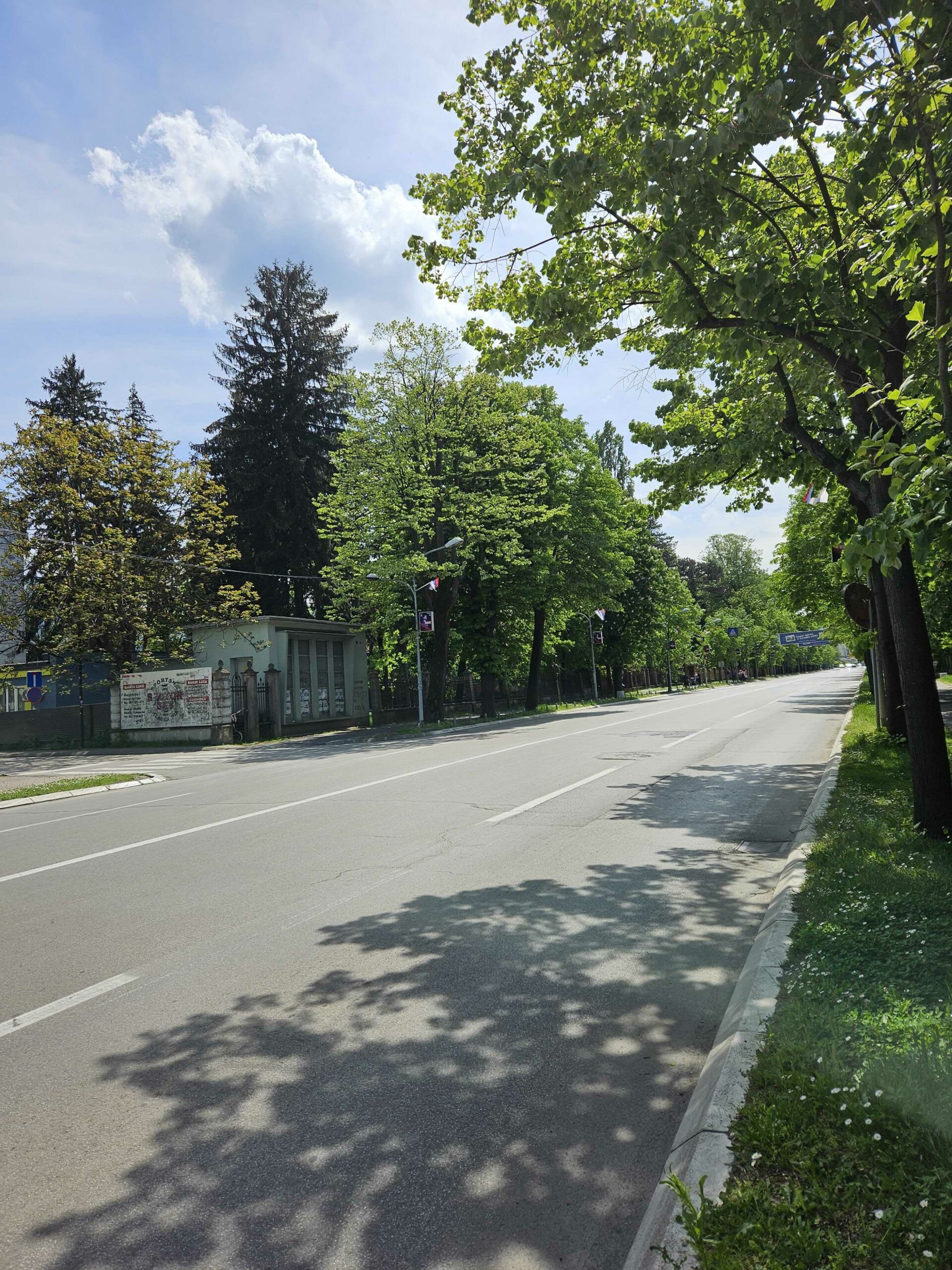 Prazne ulice Banjaluke