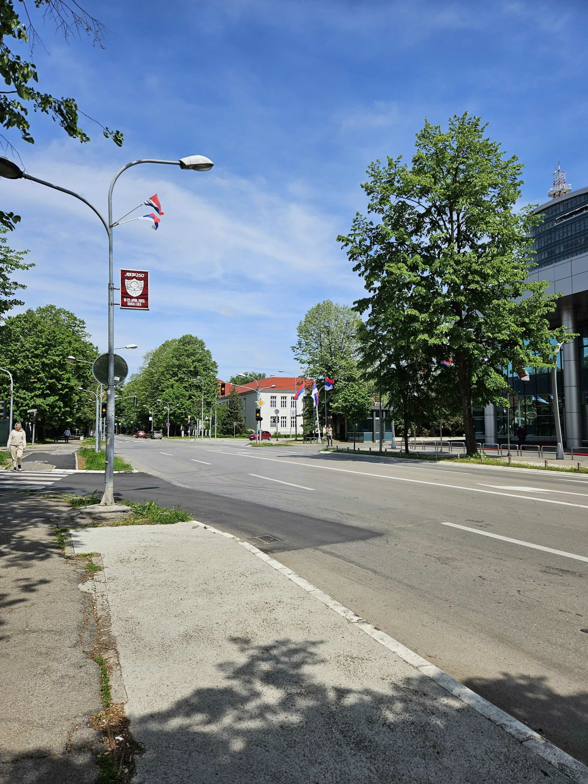 Prazne ulice Banjaluke