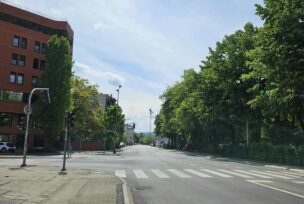 Prazne ulice Banjaluke