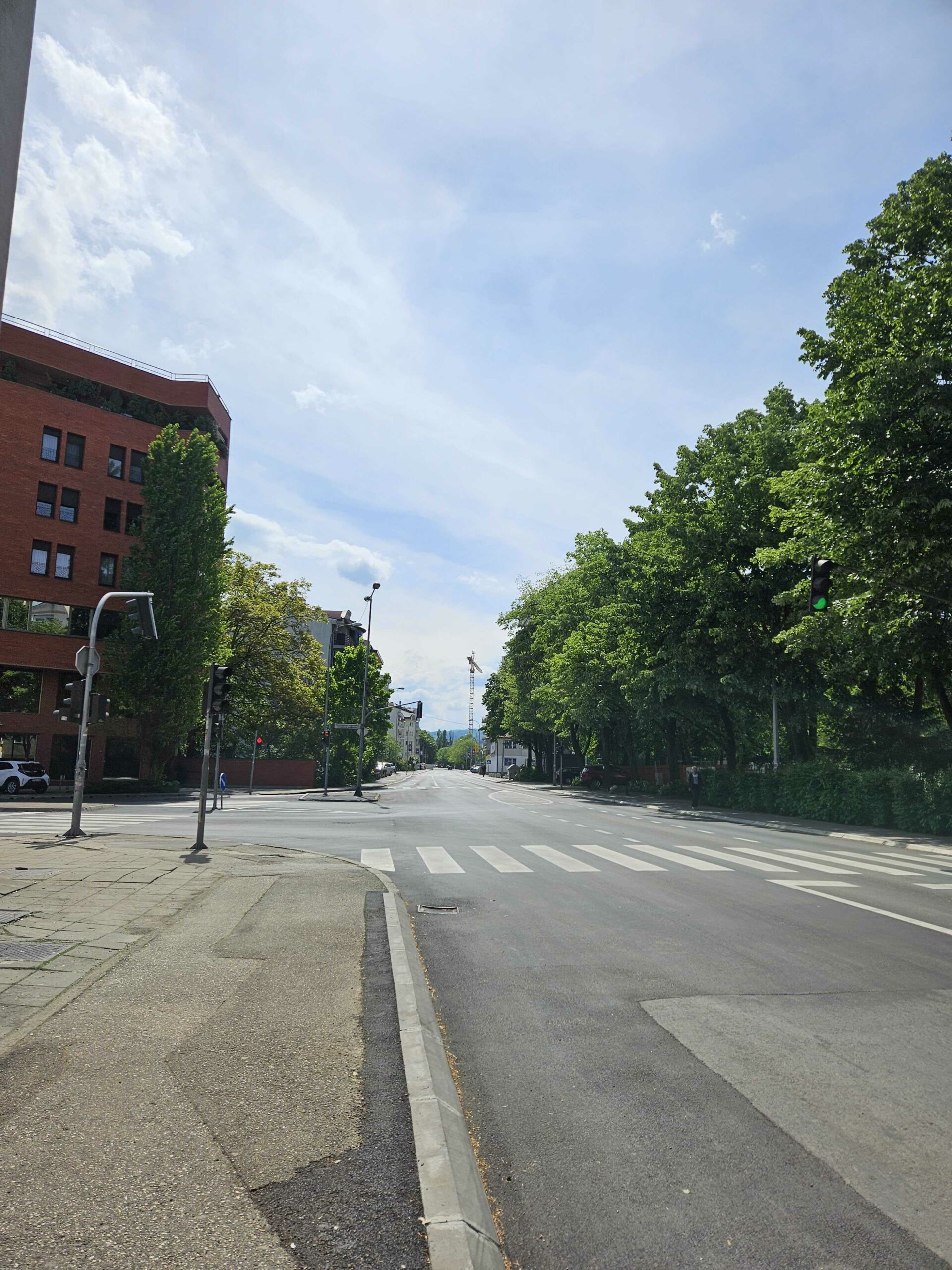 Prazne ulice Banjaluke