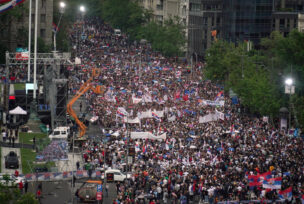 masa ljudi na mitingu Srbija nade u Beogradu