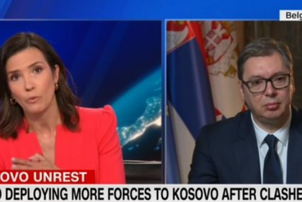 Vučić gostovao na CNN i govorio o situaciji na KiM