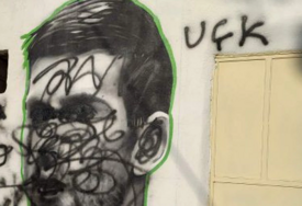"Uništiti mural znači napad na srpsku bezbjednost" Iz organizacije "Amići di Dečani" potvrdili da će obnoviti Đokovićev portret