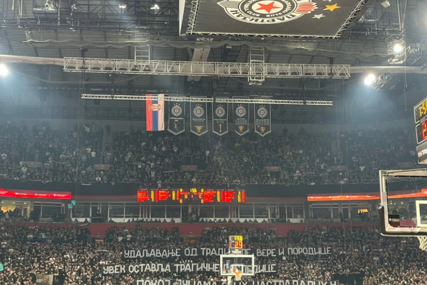 "Udaljavanje od tradicije vjere i porodice..." Poruka navijača Partizana o kojoj će se mnogi zapitati (VIDEO, FOTO)
