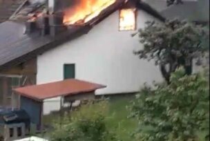 Požar u kući u Slatini