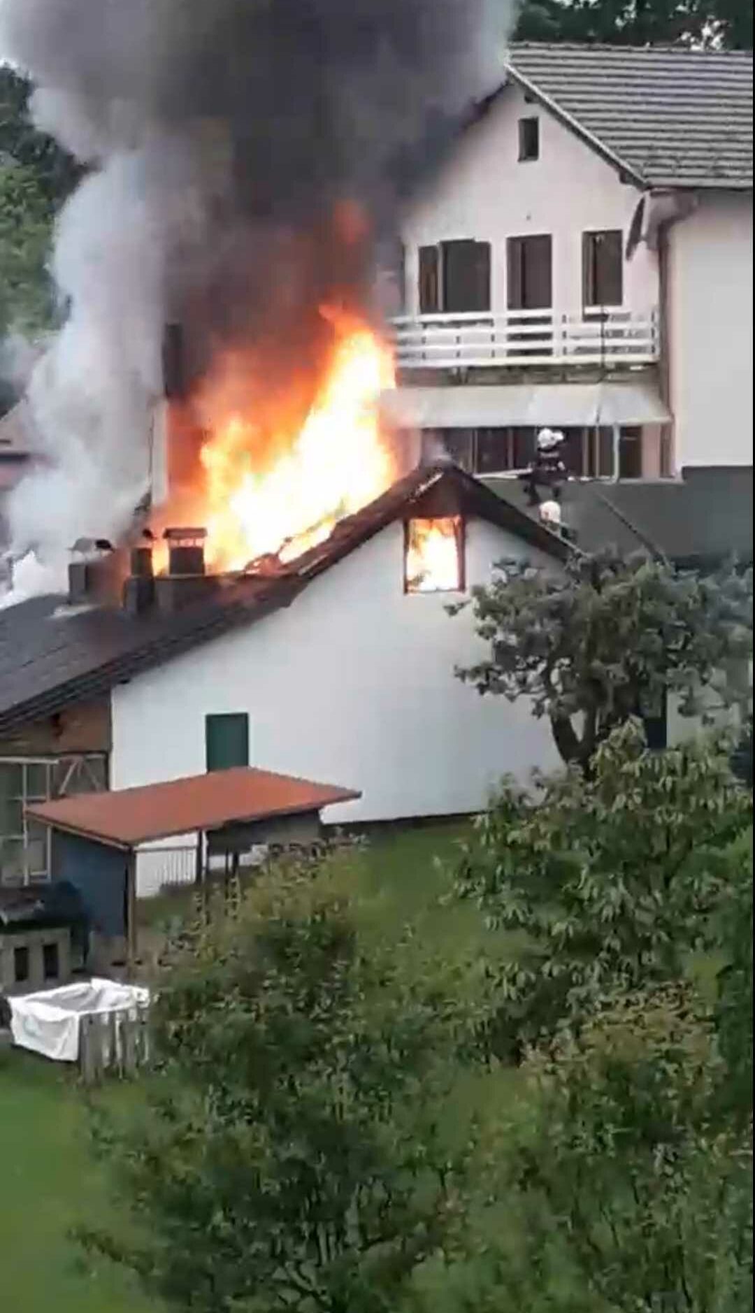 Požar u kući u Slatini