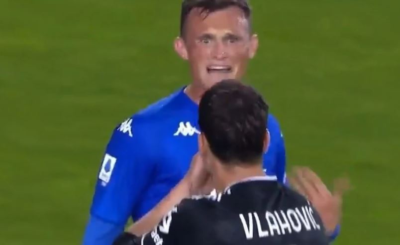Kakve prozivke za Vlahovića: Igrač Empolija spominjao 80 miliona u raspravi sa Srbinom (VIDEO)
