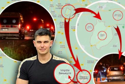 Jeziva mapa Uroša Blažića: Od ubistva 8 ljudi za sat vremena u 3 sela kod Mladenovca, preko otmice taksiste, do hapšenja u kući rođaka (VIDEO, FOTO)