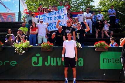 PRVA TITULA Teniser iz Doboja pobjedom u Prijedoru osvojio 15 ATP bodova