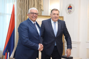 Milorad Dodik i Andrija Mandić
