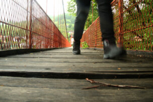 pješački most u novoseliji 