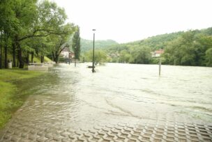 Šeher Srpske Toplice vodostaj Vrbasa