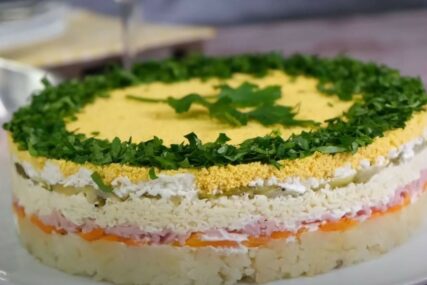 Recept za carsku mimoza salatu