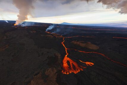 erupcija vulkana na Havajima