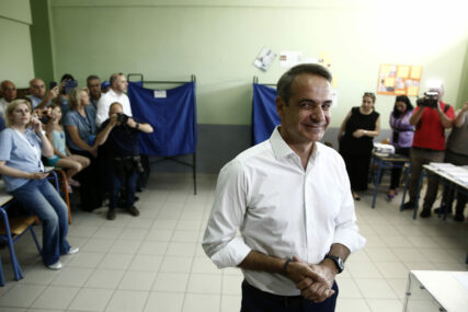 "Biću premijer svih Grka" Prvo obraćanje Micotakisa nakon pobjede u drugom krugu izbora