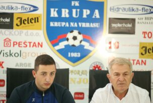 FK Krupa press Vladimir i Draško Ilić