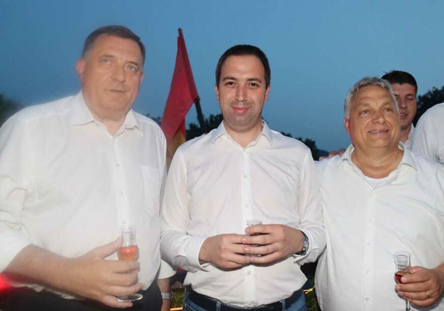 Dodik, Selak i Orban na večeri u Banjaluci