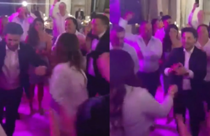 Svi se pitaju čije je to vjenčanje: Crnogorski premijer zaigrao na svadbi, a u pozadini Bečić tapše i poskakuje (VIDEO)