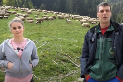 "Na ovaj način djeca uče cijeniti zarađeni novac" Hasan brine o 500 ovaca, a riječi njegove kćerke će vas oduševiti (VIDEO)