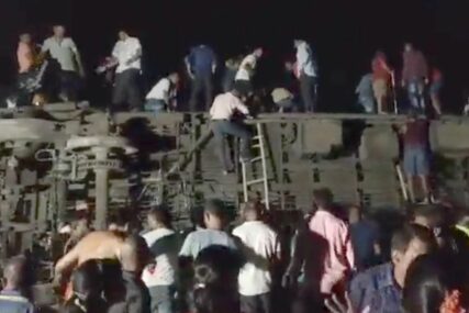 Željeznička nesreća u Indiji