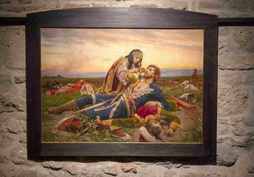 Slika Uroša Predića "Kosovka devojka"
