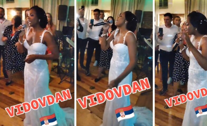 Američka mlada pjeva srpsku pjesmuVidovdan