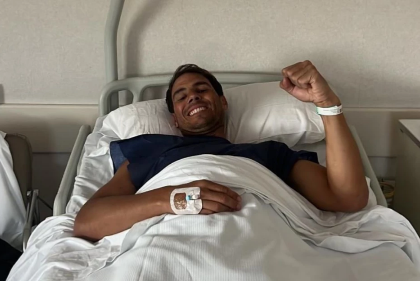 Rafael Nadal u bolnici