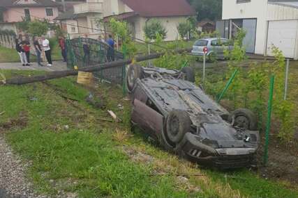 Muškarac autom sletio s puta