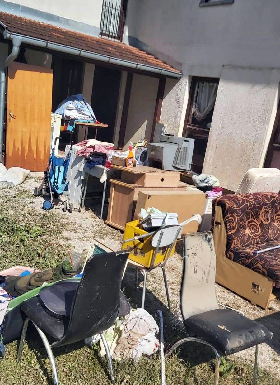 Uništene kuće i poplavi u Novog Gradu