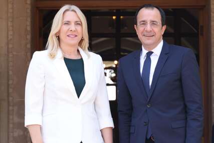Cvijanovićeva se sastala sa Hristodulidisom: Postoji mogućnost ulaganja u energetski sektor (FOTO)