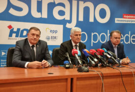 Milorad Dodik nakon sastanka: Red bi bio da i SNSD dobije jedno mjesto u Vladi HNK