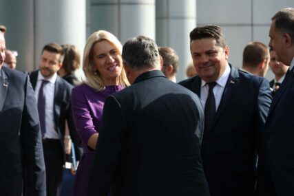 Milorad Dodik i visoki zvaničnici Republike Srpske dočekuje Viktora Orbana 