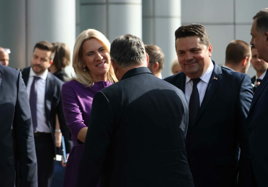 Milorad Dodik i visoki zvaničnici Republike Srpske dočekuje Viktora Orbana 