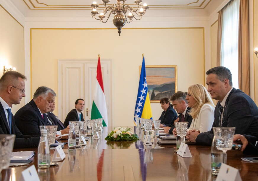 Viktor Orban na sastanku sa članovima Predsjedništva BiH