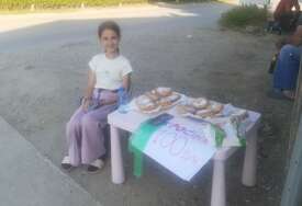 "DAR OD BOGA" Mala Nina (11) je prodavala krofne da bi sakupila novac za tatinu operaciju, a sada ju je Srbija nagradila na najljepši način (FOTO)