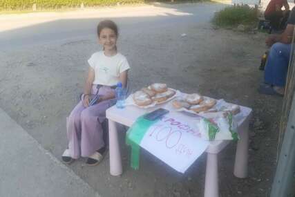 "DAR OD BOGA" Mala Nina (11) je prodavala krofne da bi sakupila novac za tatinu operaciju, a sada ju je Srbija nagradila na najljepši način (FOTO)