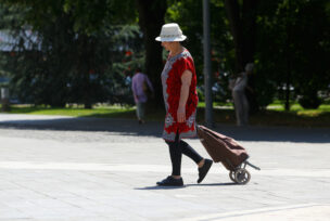 ljeto sunce penzioner vrućina