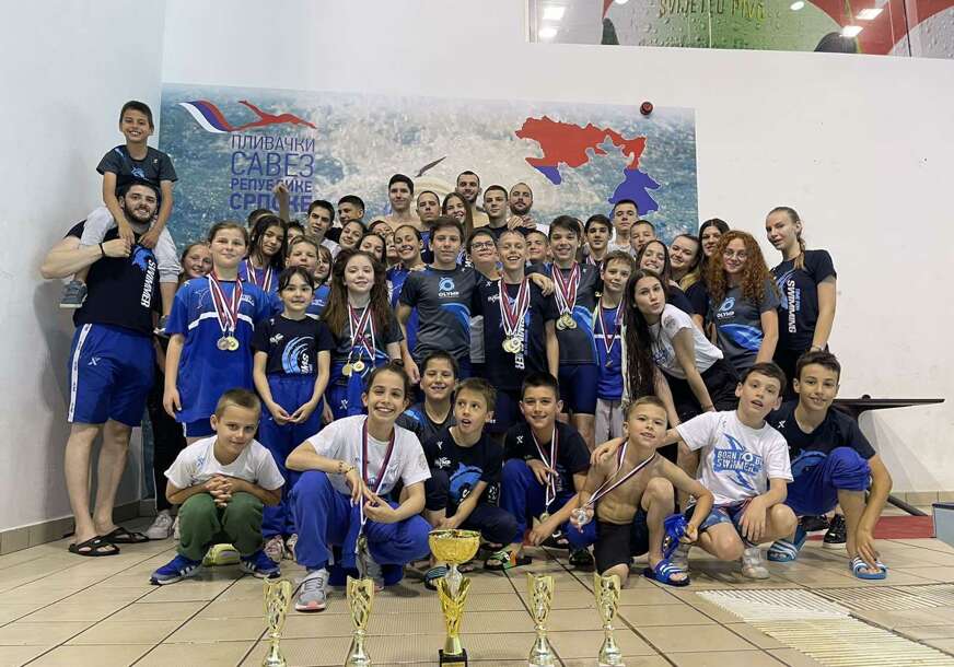 Prvenstvo Srpske u plivanju: Dominacija Olimpa u svim kategorijama (FOTO)