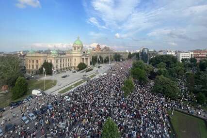 Protest u Beogradu
