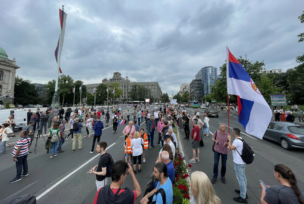 Osmi protesti dijela opozicije u Beogradu